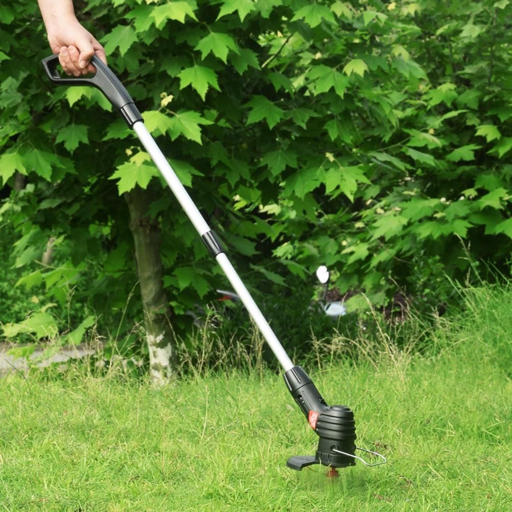 Garden Tool Cordless Lawn Trimmer Cordless Rechargeable Grass Trimmer String Grass Trimmer for Garden Lawn Weeding