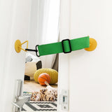 Punch Free Adjustable Pet Door Strap Dog Cat Door Strap Quick Release Door Strap