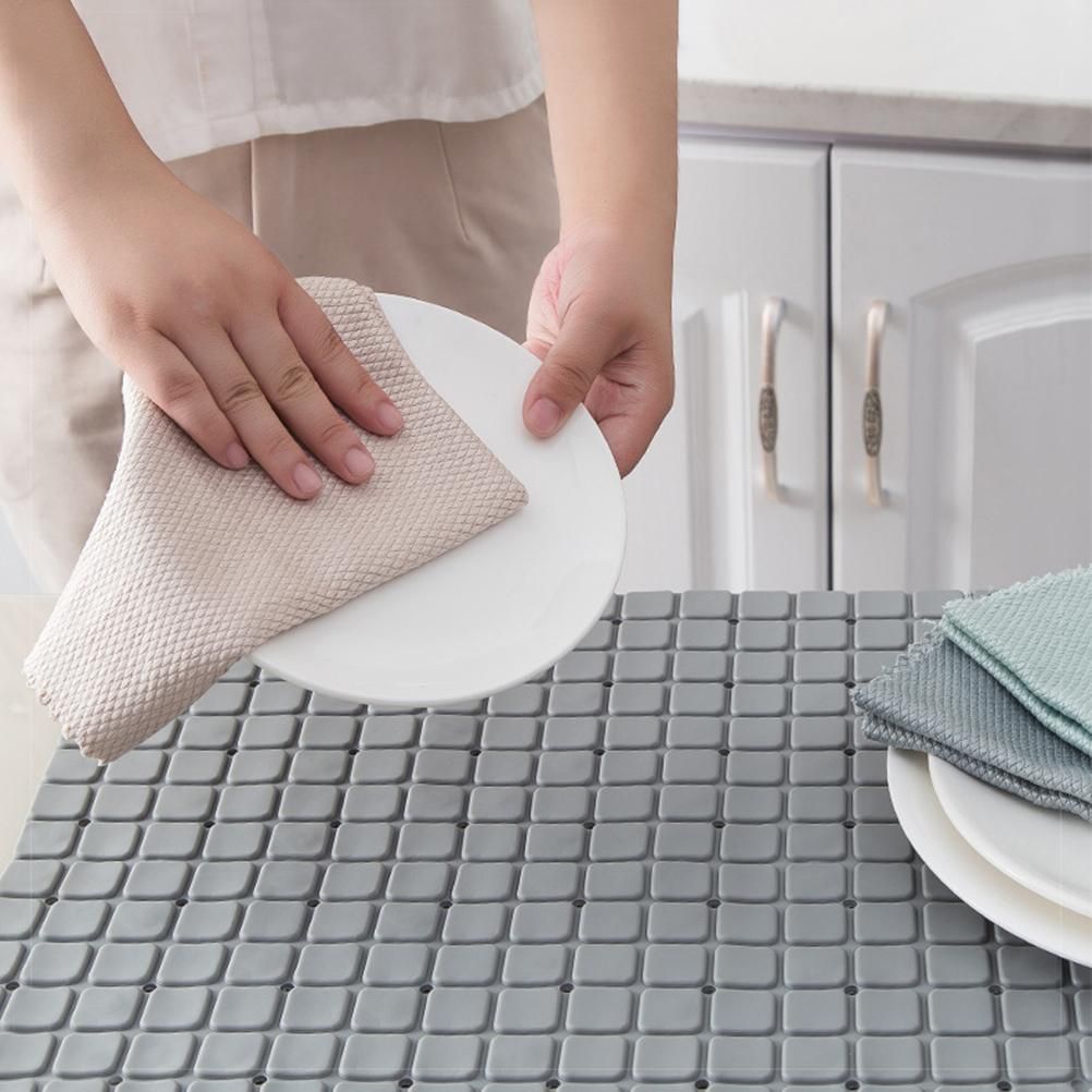 Special Fish Scale Rag For Glass Cleaning No Traces Housework Cleaning Cloth Kitchen Oil Removal Non Marking Absorbent Non Linting Towel