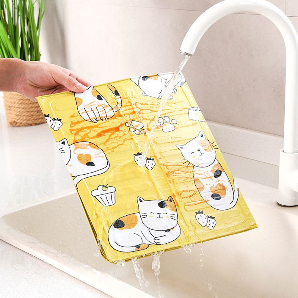 Home Kitchen Gas Stove Folding Oil Baffle Aluminum Foil Baffle Fried Cooking Oil Proof Splash Proof Baffle