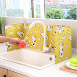Home Kitchen Gas Stove Folding Oil Baffle Aluminum Foil Baffle Fried Cooking Oil Proof Splash Proof Baffle