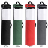 Christmas Cylinder Gift Wrap Storage Clear Bag Xmas Wrapping Paper Organiser Christmas Gift Wrap Paper Storage Holder - Close-Up Angle