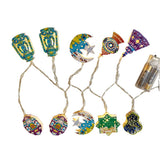 Eid Mubarak Led String Lights Ramadan Decoration for Home Muslim Party Supplies Eid Decoration