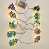 Eid Mubarak Led String Lights Ramadan Decoration for Home Muslim Party Supplies Eid Decoration