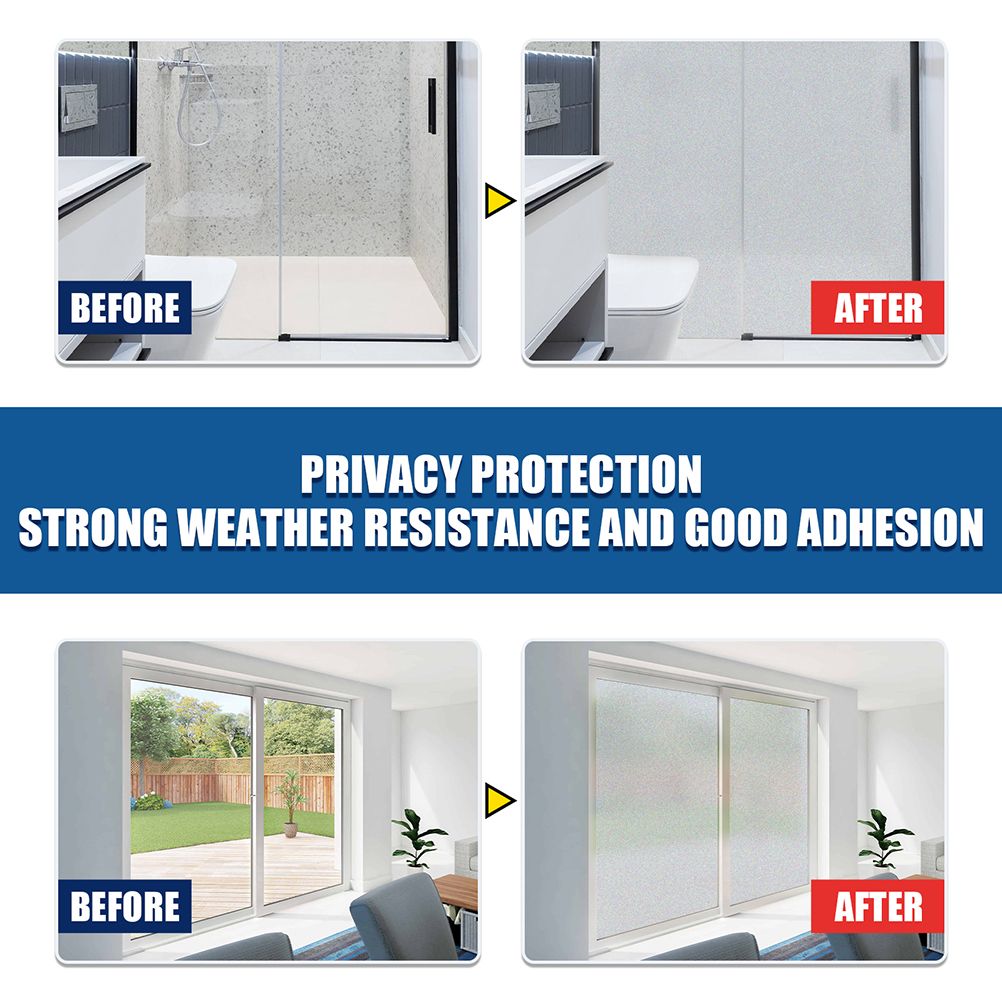 100ml Frosted Glass Spray Paint for Home Office Bathroom Indoor Outdoor Use