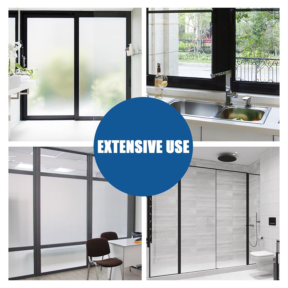 100ml Frosted Glass Spray Paint for Home Office Bathroom Indoor Outdoor Use