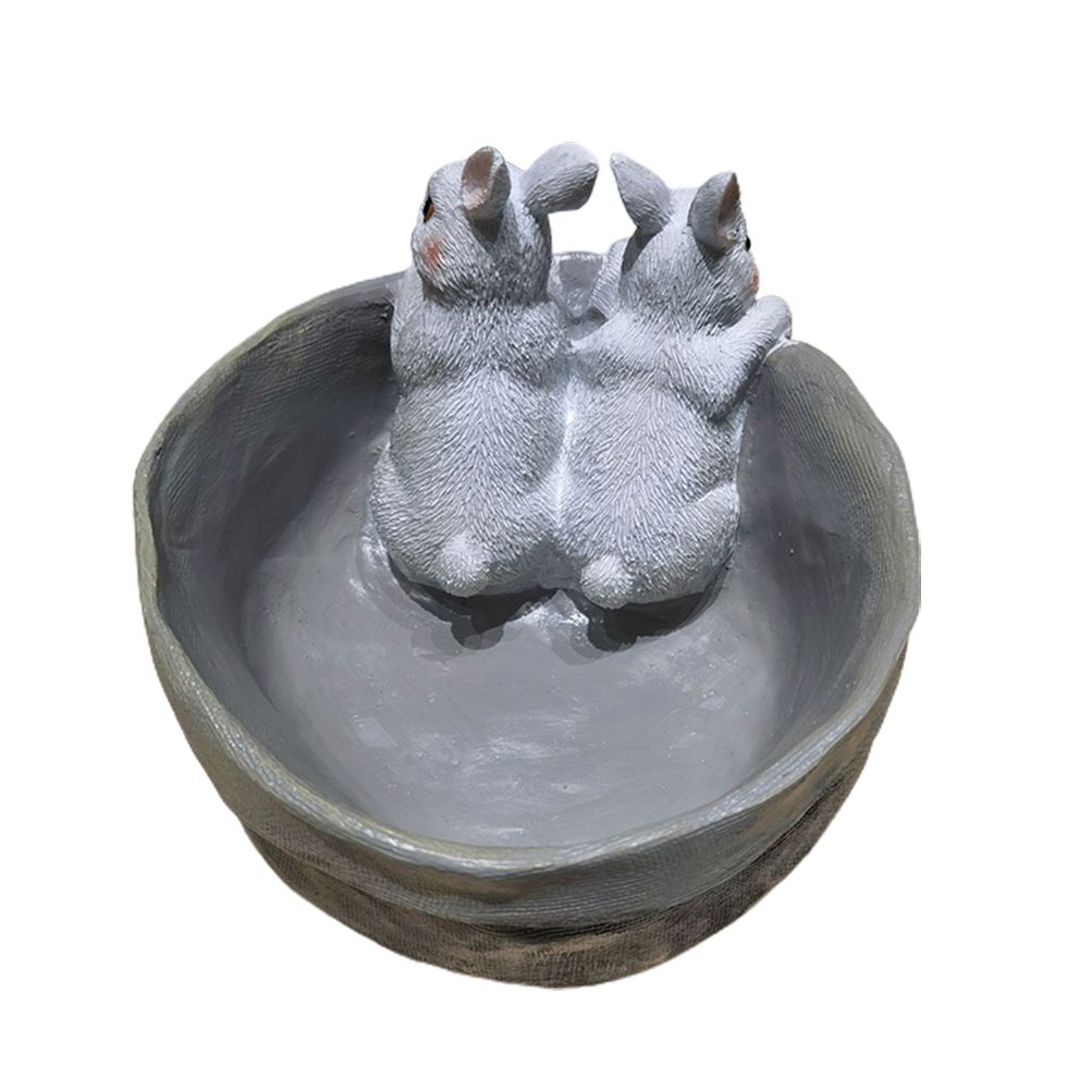 Rabbit Flower Pot Succulent Planter Garden Pots Bunny Decorative Flower Pot Animal Shaped Planter Pots Art Decorations