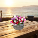 Rabbit Flower Pot Succulent Planter Garden Pots Bunny Decorative Flower Pot Animal Shaped Planter Pots Art Decorations - Close-Up Angle