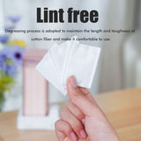Automatic Cotton Pad Dispenser Press Out Makeup Cotton Holder Dispenser Cosmetic Cotton Pad Organizer