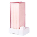 Automatic Cotton Pad Dispenser Press Out Makeup Cotton Holder Dispenser Cosmetic Cotton Pad Organizer