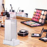 Automatic Cotton Pad Dispenser Press Out Makeup Cotton Holder Dispenser Cosmetic Cotton Pad Organizer