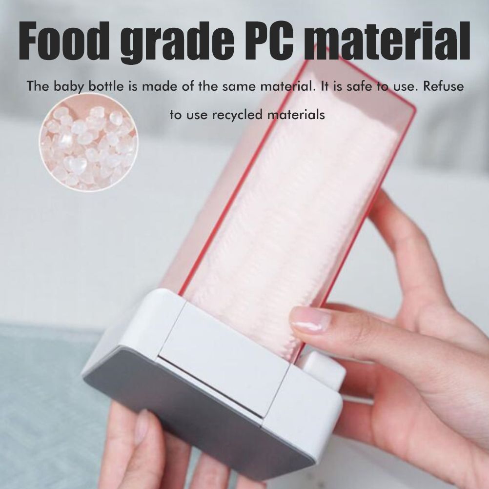 Automatic Cotton Pad Dispenser Press Out Makeup Cotton Holder Dispenser Cosmetic Cotton Pad Organizer