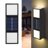 Solar Light Outdoor LED Solar Light Waterproof Outdoor Solar Wall Light for Front Door Backyard Garage Deck