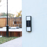 Solar Light Outdoor LED Solar Light Waterproof Outdoor Solar Wall Light for Front Door Backyard Garage Deck - Top-Down View