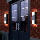 Solar Light Outdoor LED Solar Light Waterproof Outdoor Solar Wall Light for Front Door Backyard Garage Deck