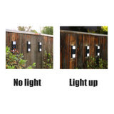 Solar Light Outdoor LED Solar Light Waterproof Outdoor Solar Wall Light for Front Door Backyard Garage Deck - Extra Image