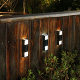 Solar Light Outdoor LED Solar Light Waterproof Outdoor Solar Wall Light for Front Door Backyard Garage Deck - Extra Image