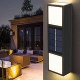 Solar Light Outdoor LED Solar Light Waterproof Outdoor Solar Wall Light for Front Door Backyard Garage Deck