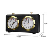 Chess Timer Chess Clock Count Up Count Down Timer International Chess Timer Clock (No Need Battery) - Front View