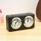 Chess Timer Chess Clock Count Up Count Down Timer International Chess Timer Clock (No Need Battery) - 45-Degree Angle
