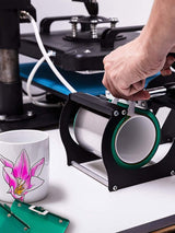Transfer Mug Holder Multipurpose Safe Durable Silicone Heat Press Mug Clamp - Low Angle