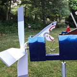 Wind Spinner Yard Art Wind Spinners Shark Windmill Outdoor Garden Patio Ornament