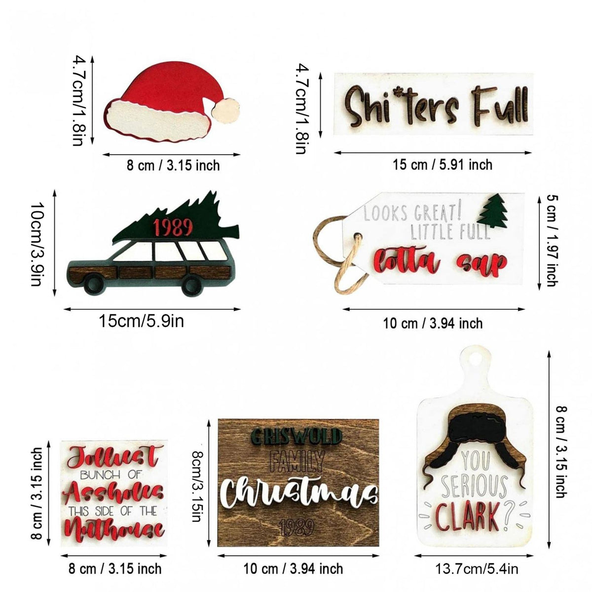 Christmas Layered Tray Decoration