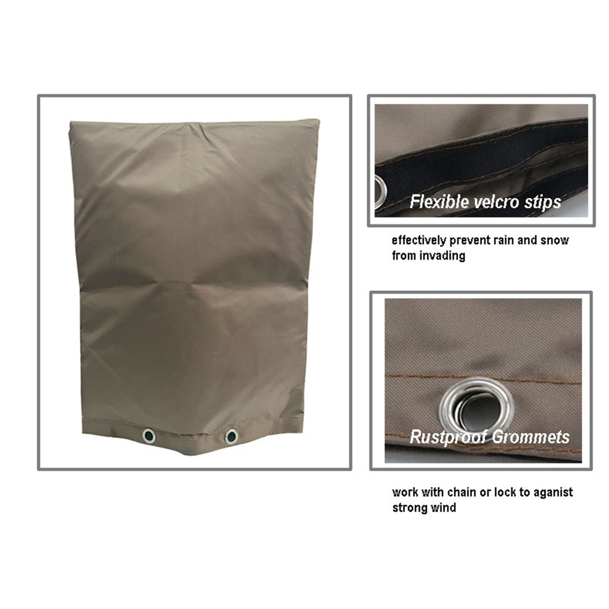Backflow Preventer Insulation Cover 16 x 20in Backflow Preventer Cover for Winter Pipe Freeze Protection