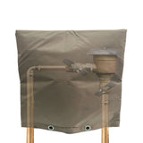 Backflow Preventer Insulation Cover Coffee Color 24x 24in Backflow Preventer Cover for Winter Pipe Freeze Protection