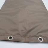 Backflow Preventer Insulation Cover Coffee Color 24x 24in Backflow Preventer Cover for Winter Pipe Freeze Protection - 45-Degree Angle