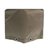 Backflow Preventer Insulation Cover Brown 30 x 24in Backflow Preventer Cover for Winter Pipe Freeze Protection