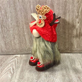 Holiday Gnome Plush Doll Tiered Tray Decorative Dolls Handmade Stuffed Gnome Doll Home Decoration