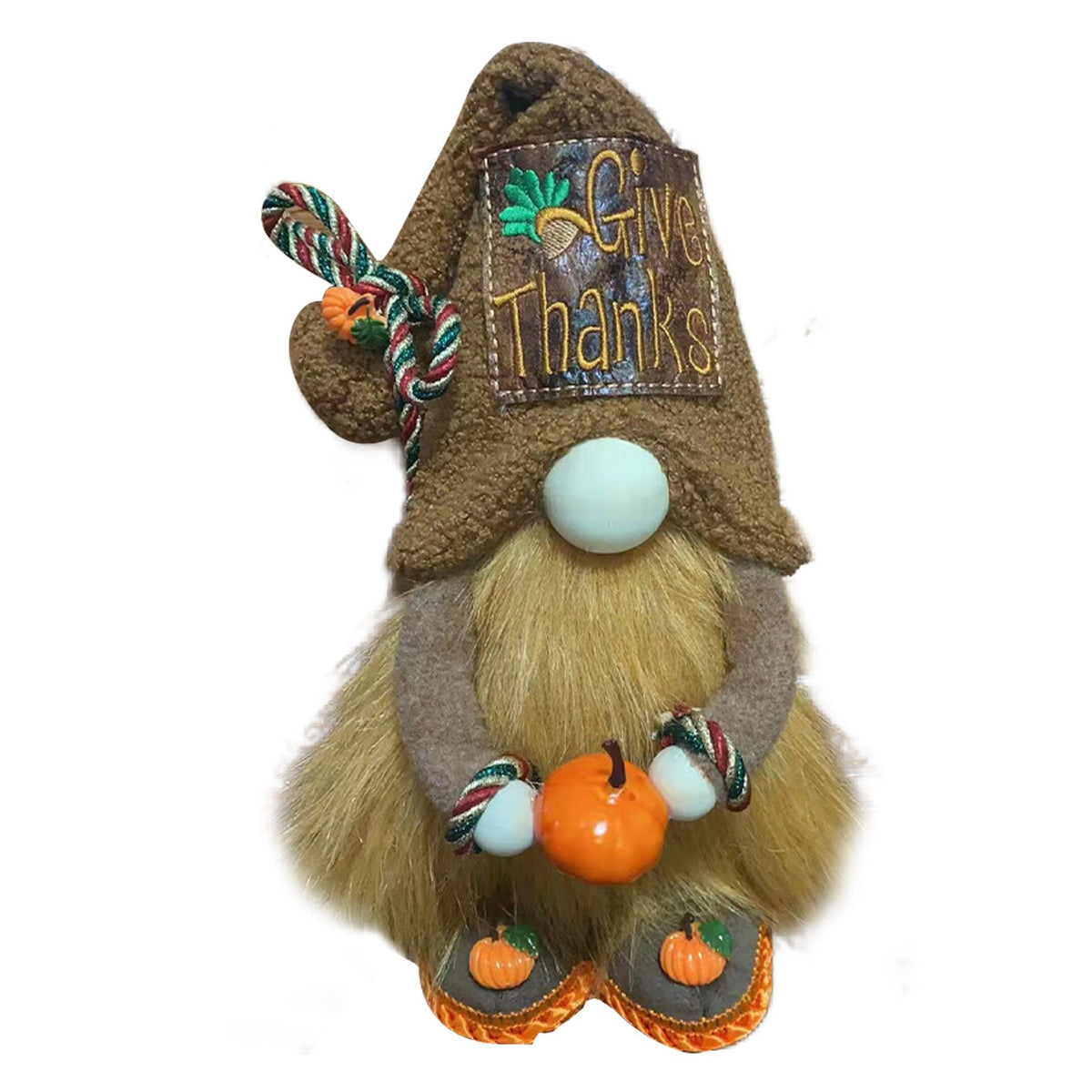Holiday Plush Gnome Decorations White Angel Cute Soft Home Decor for Christmas Thanksgiving Holiday