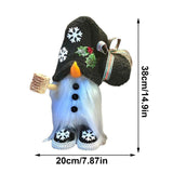 Holiday Plush Gnome Decorations White Angel Cute Soft Home Decor for Christmas Thanksgiving Holiday