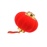 Lanterns Round Small Handcrafted Lantern Decoration for Tent RV Courtyard Terrace Red