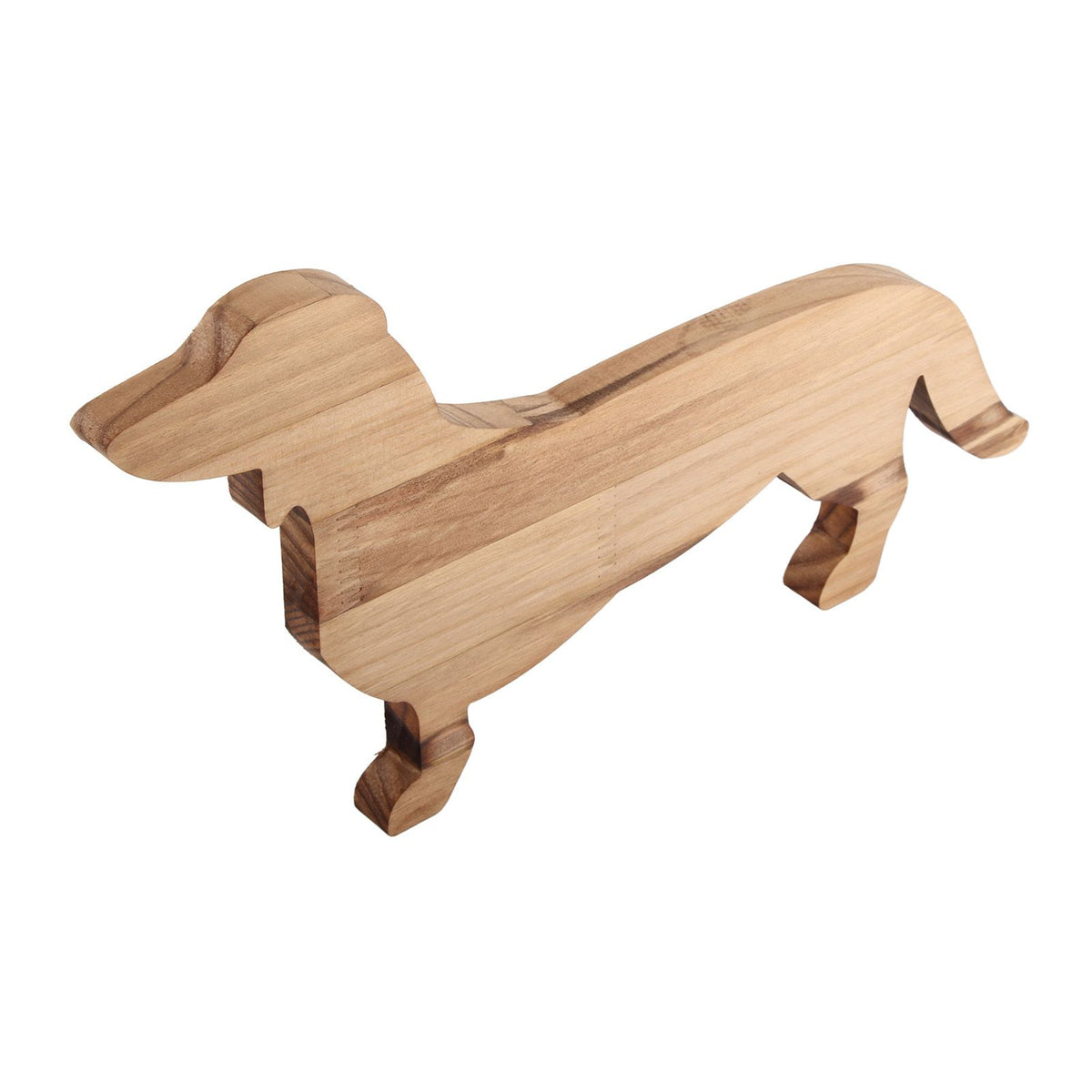 Homeware Wooden Kitchen Decor Dog Shaped Cooked Food Platter Restaurant Platter