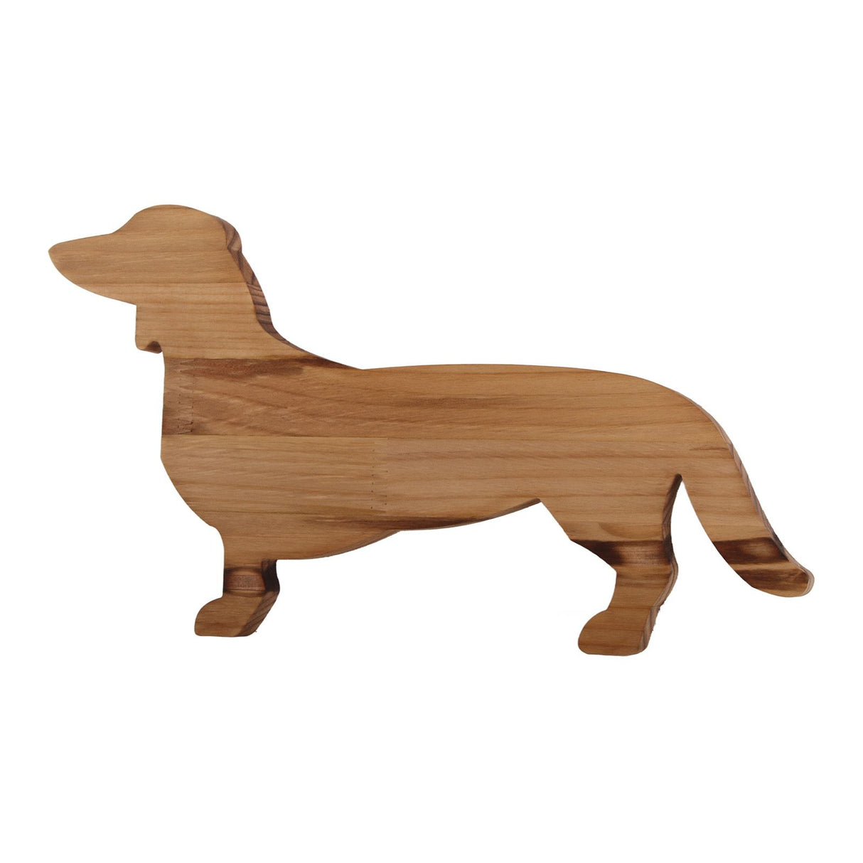 Homeware Wooden Kitchen Decor Dog Shaped Cooked Food Platter Restaurant Platter