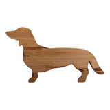 Homeware Wooden Kitchen Decor Dog Shaped Cooked Food Platter Restaurant Platter