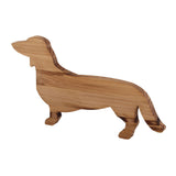 Homeware Wooden Kitchen Decor Dog Shaped Cooked Food Platter Restaurant Platter