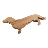 Homeware Wooden Kitchen Decor Dog Shaped Cooked Food Platter Restaurant Platter - Extra Image