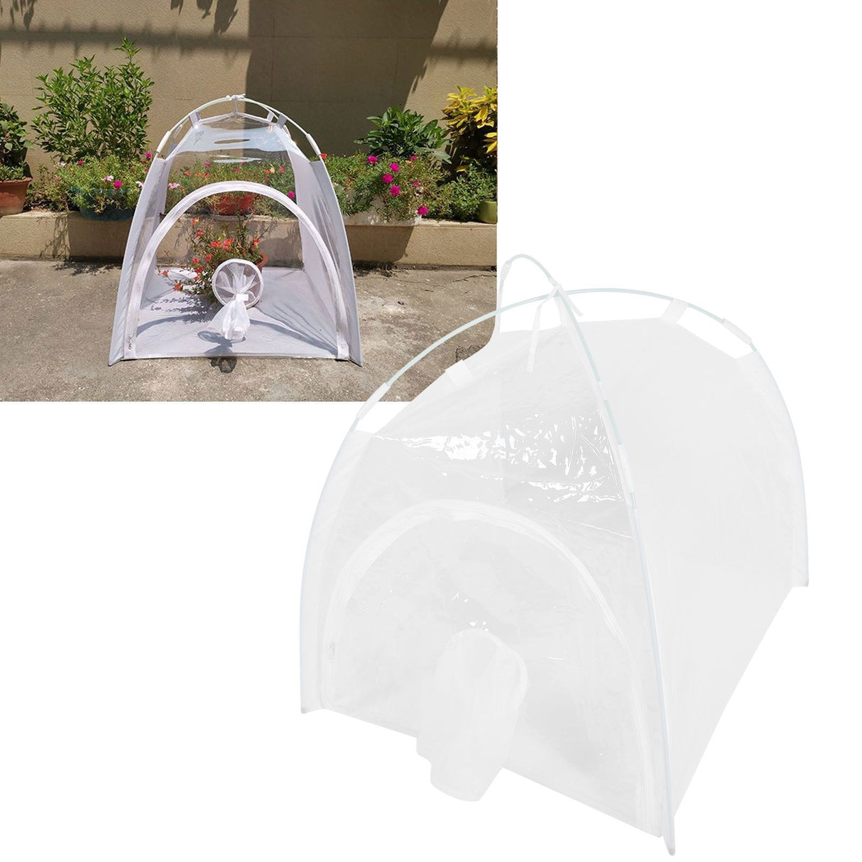 Insect Mesh Cage Greenhouse Reusable Collapsible Mini Plant Butterflies Breeding Cages