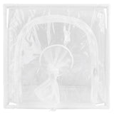 Insect Mesh Cage Greenhouse Outdoor Ventilated Butterflies Habitats Cage 40x30x40cm - Front View