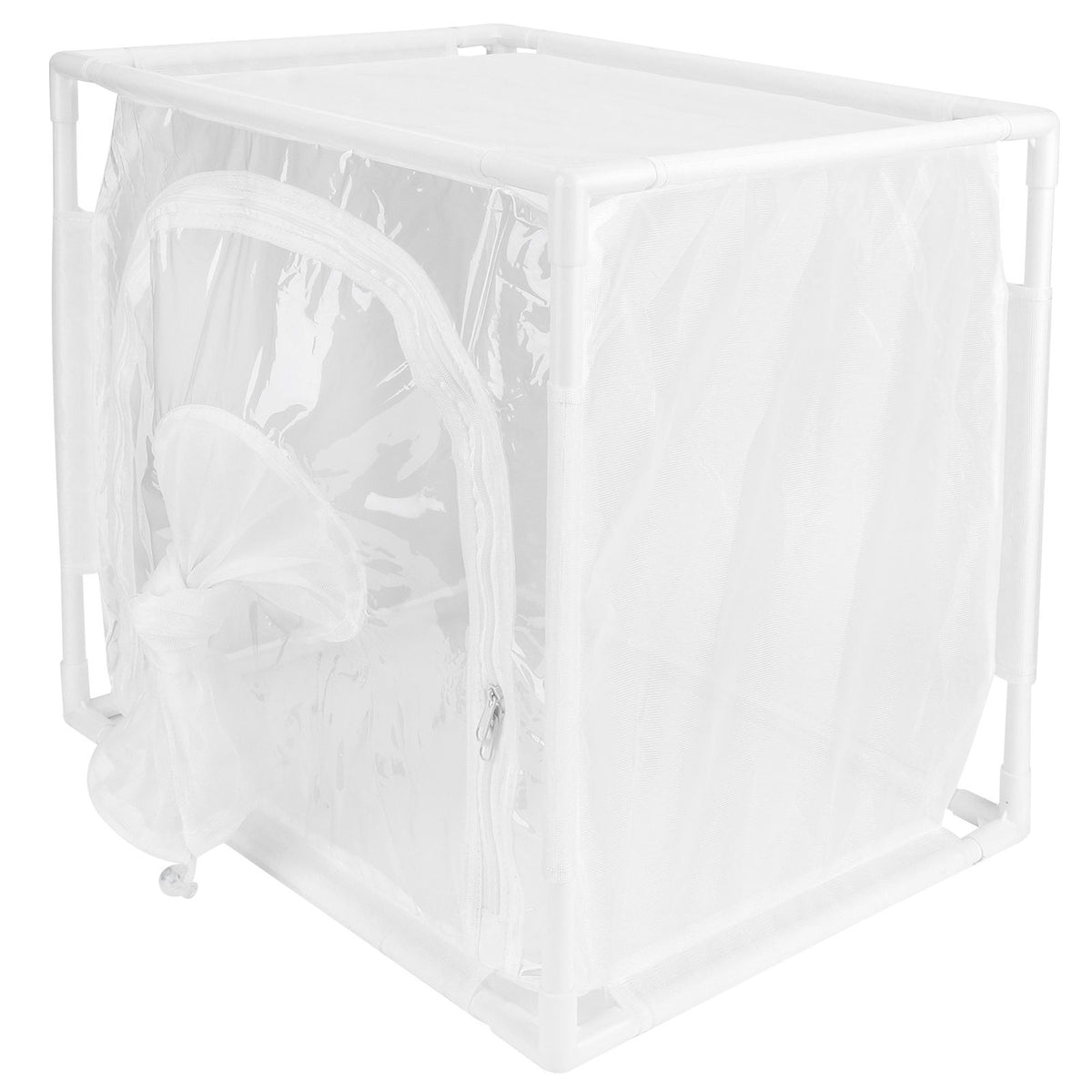 Insect Mesh Cage Greenhouse Outdoor Ventilated Butterflies Habitats Cage 40x30x40cm