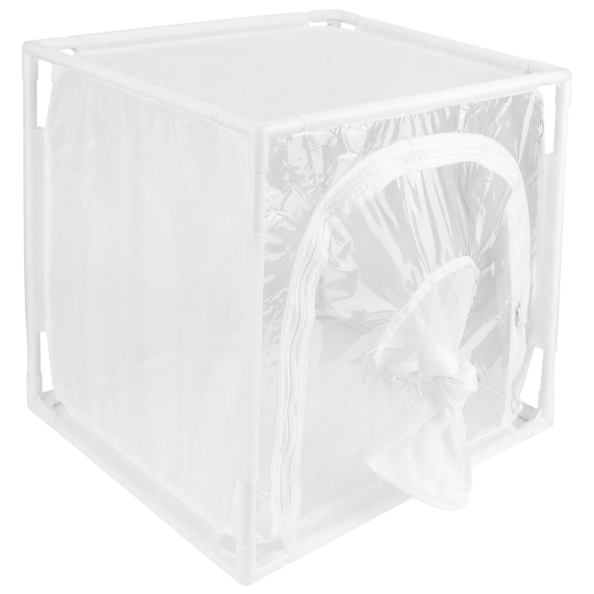 Insect Mesh Cage Greenhouse Outdoor Ventilated Butterflies Habitats Cage 40x30x40cm