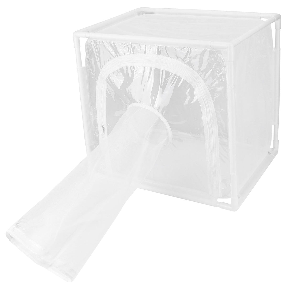 Insect Mesh Cage Greenhouse Outdoor Ventilated Butterflies Habitats Cage 40x30x40cm