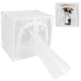 Insect Mesh Cage Greenhouse Outdoor Ventilated Butterflies Habitats Cage 40x30x40cm