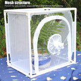 Insect Mesh Cage Greenhouse Outdoor Ventilated Butterflies Habitats Cage 40x30x40cm - Extra Image