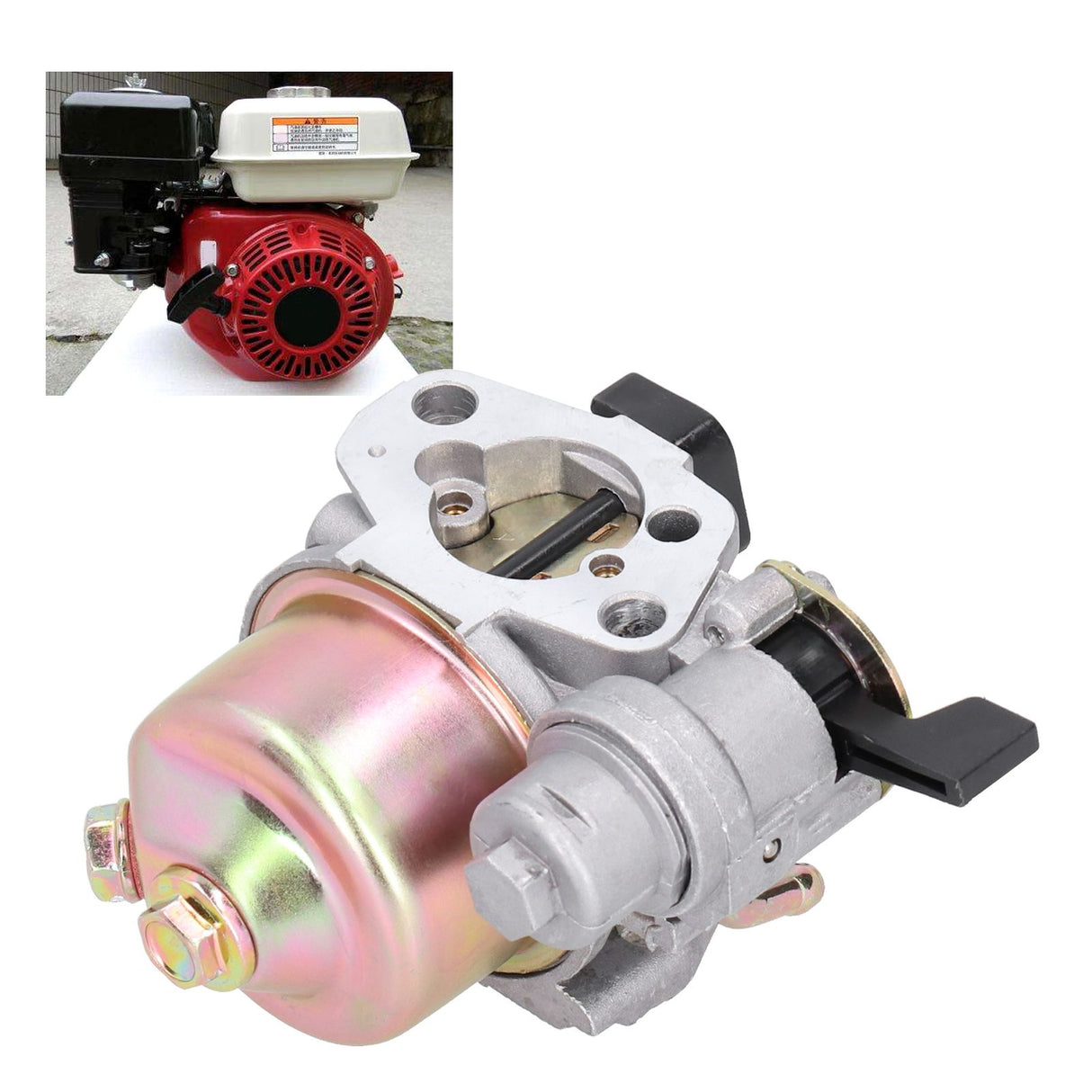 Carburetor Set Replacement Aluminum Garden Tool Accessories for GX160 5.5HP GX200