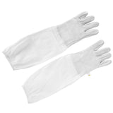 Beekeeping Gloves with Long Protective Sleeves Elastic Cuffs Beekeeper Beekeeping Supplies XL - Low Angle