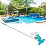 Portable Swimming Pool Cleaner Vacuum Suction Head Set Fountain Hot Tub Pond Cleaning Tool